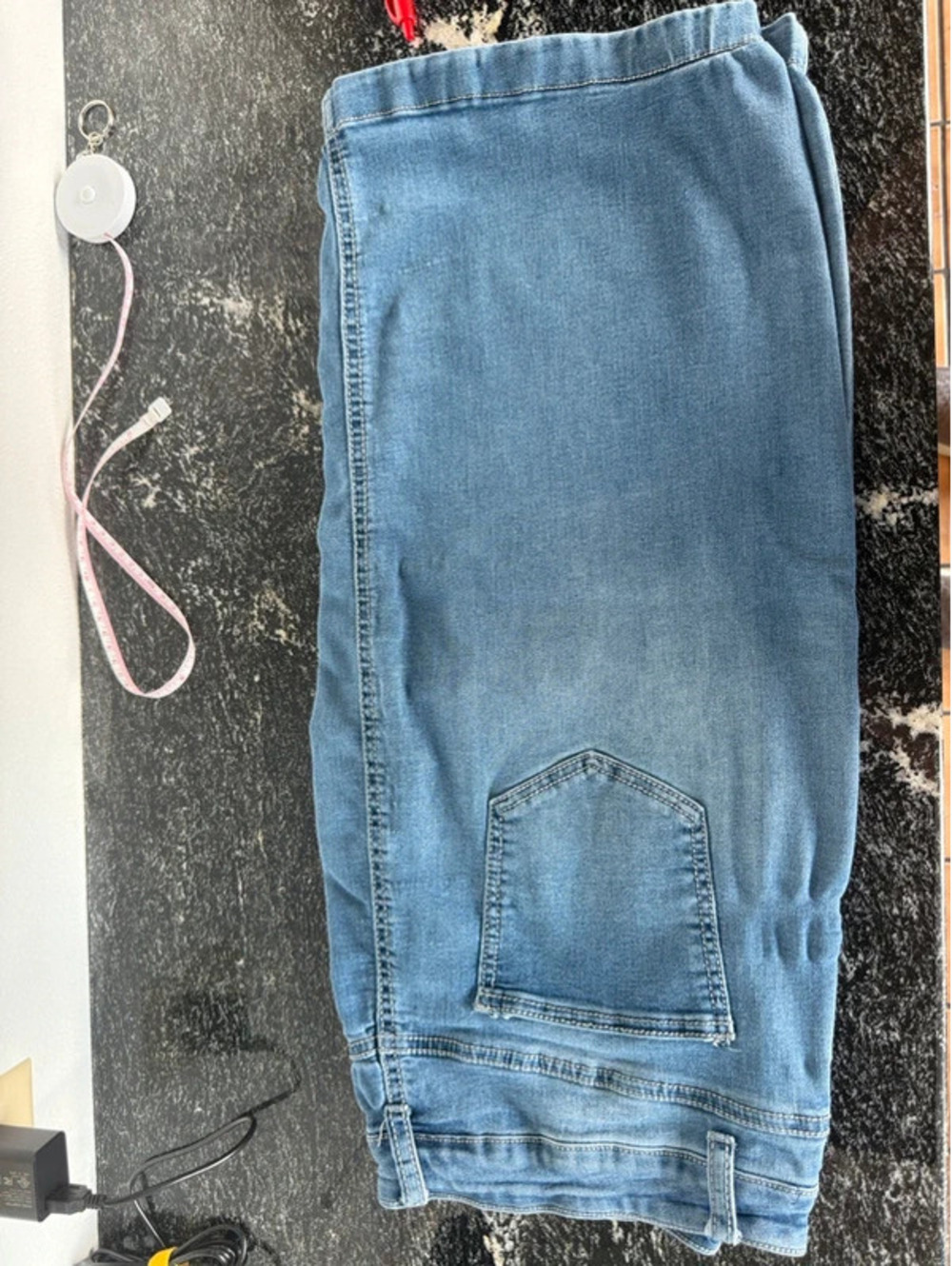 Woman’s blue jeans skirt by Be girl